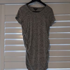 Mix by 41 Hawthorn gray maternity sweater tunic